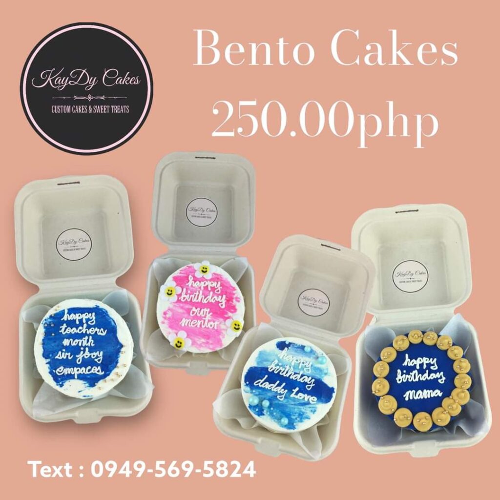Bento Cakes
