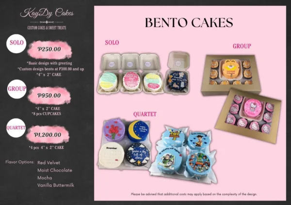 Bento Cakes