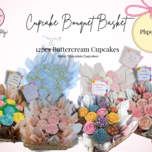 Cupcake Bouquet Basket