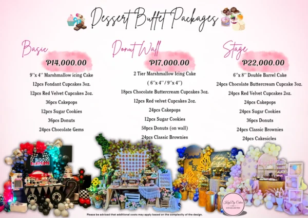 Dessert Buffet Packages