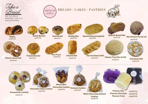 Bread Menu 1