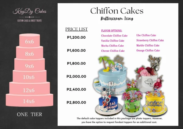 Chiffon Cakes