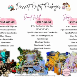 Dessert Buffet Packages