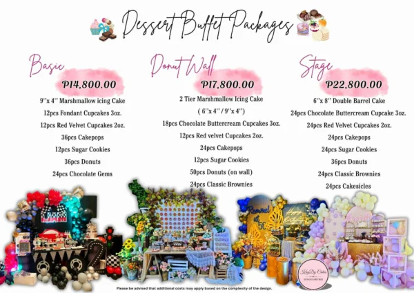 Dessert Buffet Packages