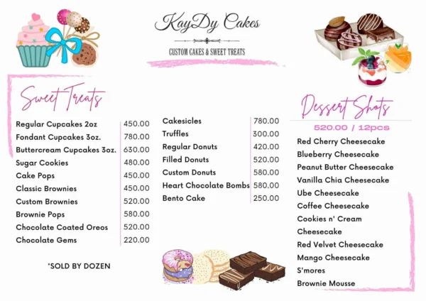 Sweet Treats and Dessert Shots