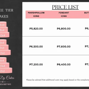 Three Tier Cakes